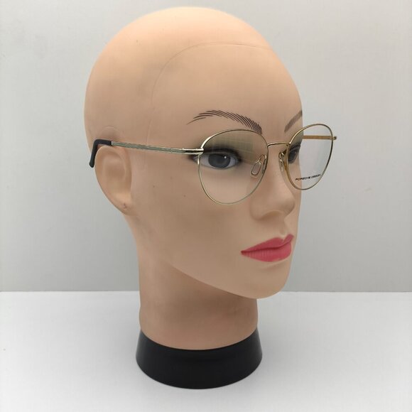 🕶️Made in Italy! Porsche Design P8759 Pale Gold Eyeglasses 51/19 140 /EUM155🕶️ - Picture 10 of 11